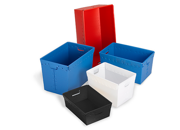 Corrugated Plastic Totes & Bins